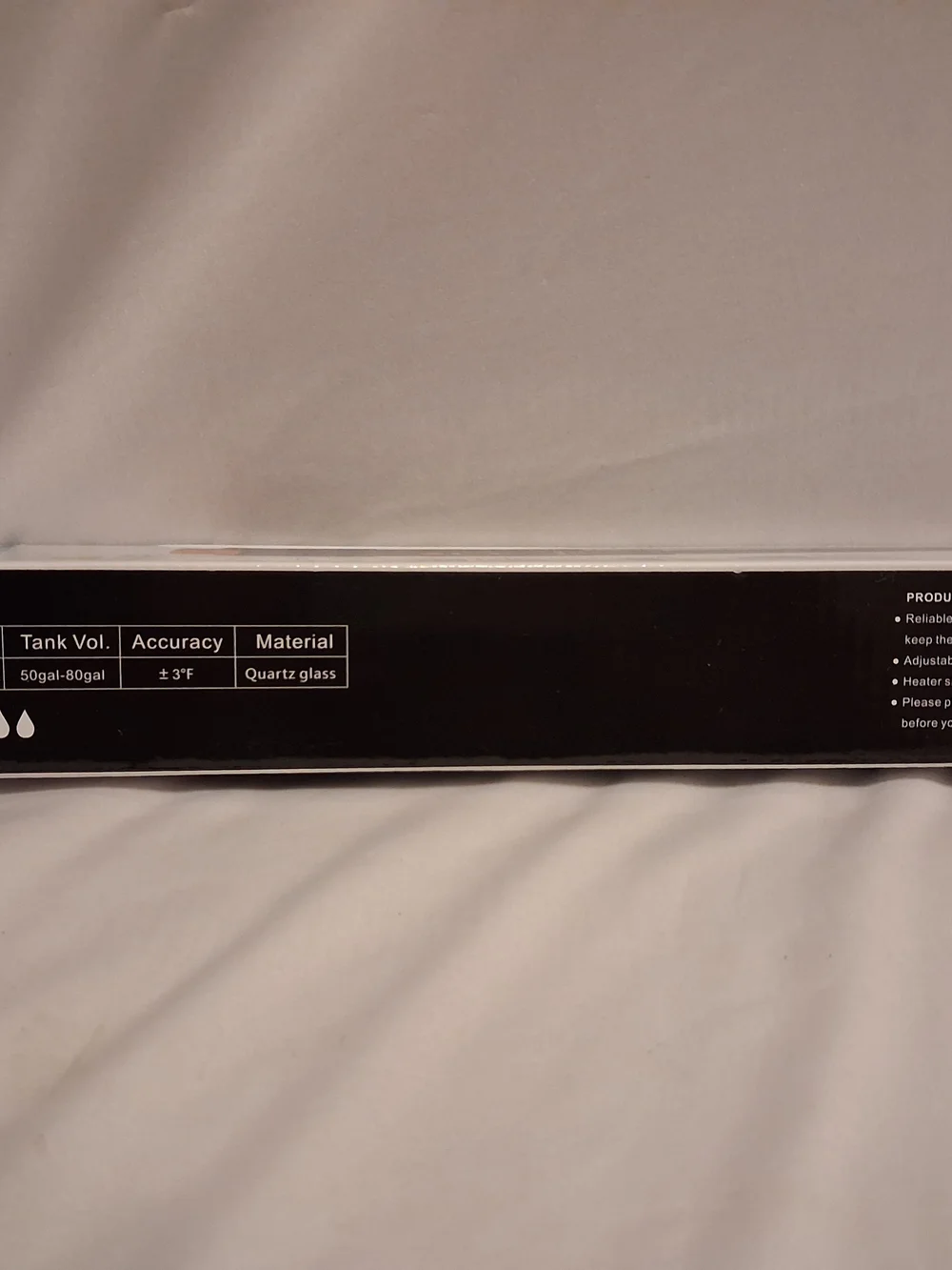 PULACO PL-268 300W Submersible Aquarium Heater for 50-80 Gallon Tanks